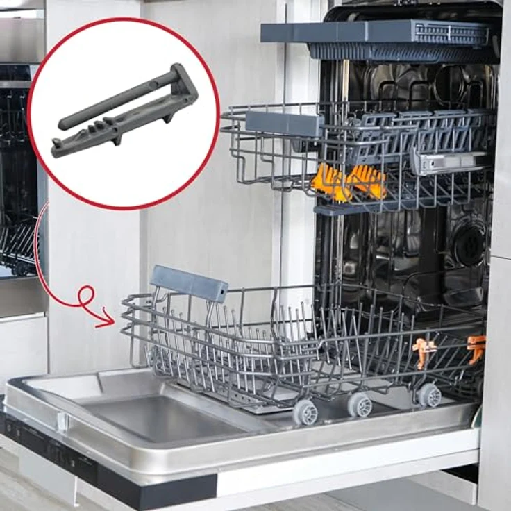 Beko Ersatzteil Schutzkappe Gleitschiene für Geschirrspüler, VAR000034, kompatibel mit Modellen von Altus, Ardem, Smeg, Bauknecht und mehr – Bild 3