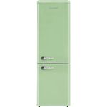 SCHOEPF Kühl-Gefrierkombination Retro RKG265DSG, 249 L, grün, Energieeffizienzklasse A, 4 Sterne Gefriervermögen