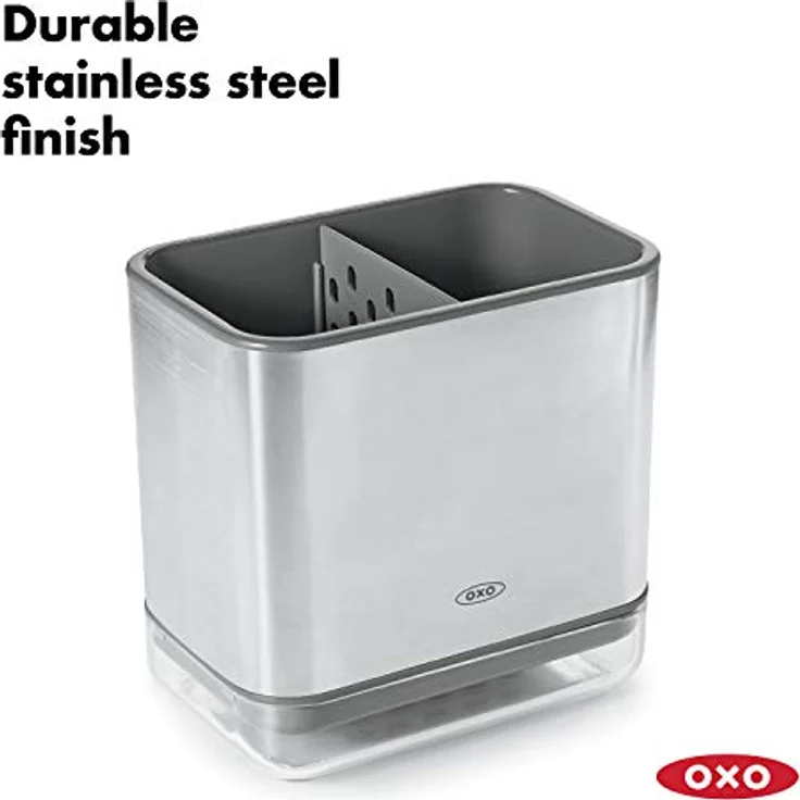 OXO Good Grips Utensilienhalter für die Spüle, edelstahl – Bild 6