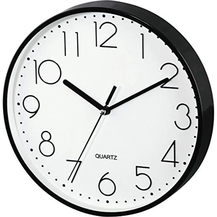 Hama PG-220 Wanduhr, Schwarz, Einheitsgröße – Bild 1