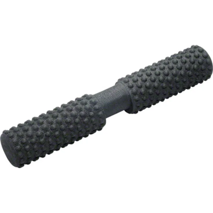 Deuser Matrix Rolle, Massagegerät zur Rückenentspannung und Mobilisierung der Wirbelsäule, 6x43 cm, schwarz