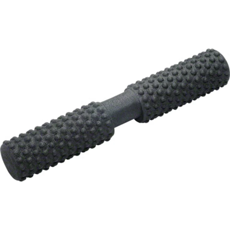 Deuser Matrix Rolle, Massagegerät zur Rückenentspannung und Mobilisierung der Wirbelsäule, 6x43 cm, schwarz