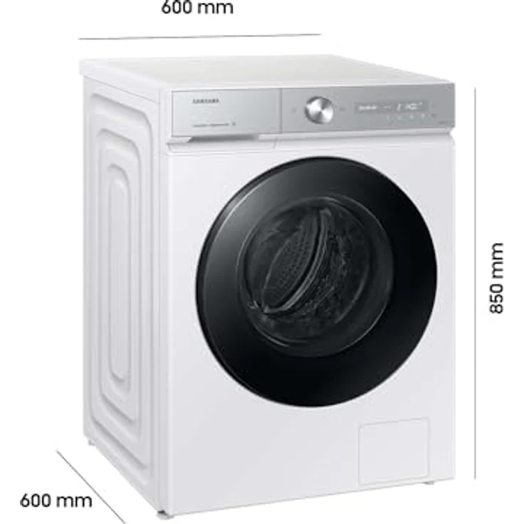 Samsung WW8400D, BESPOKE Waschmaschine, QuickDrive, AI Wash, EEK: A (-30%), 9 kg White – Bild 3