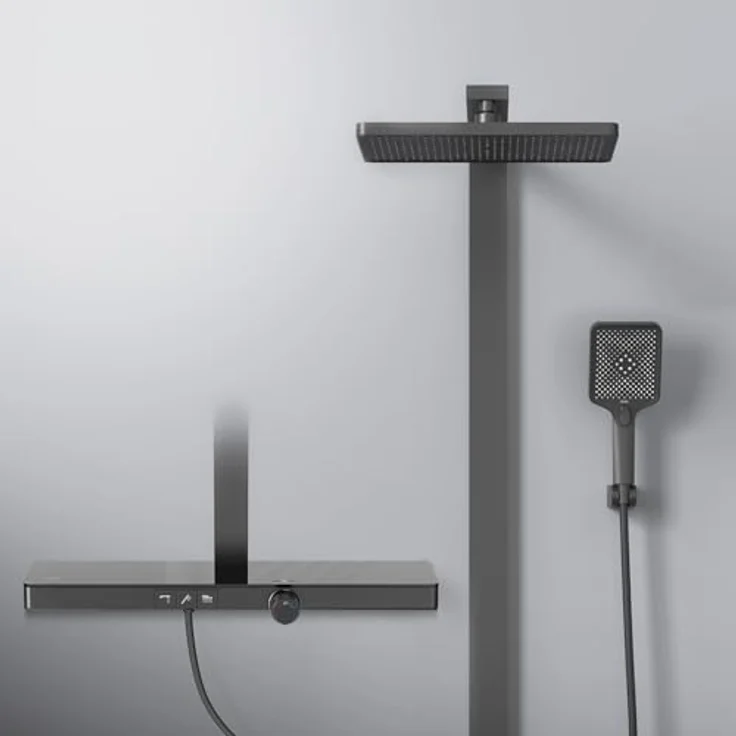 Emke Badheizkörper 130x60cm, 798W Weiß, Handtuchwärmer und Handtrockner, Premium-Stahl, effiziente Wärmeverteilung, einfache Montage – Bild 1