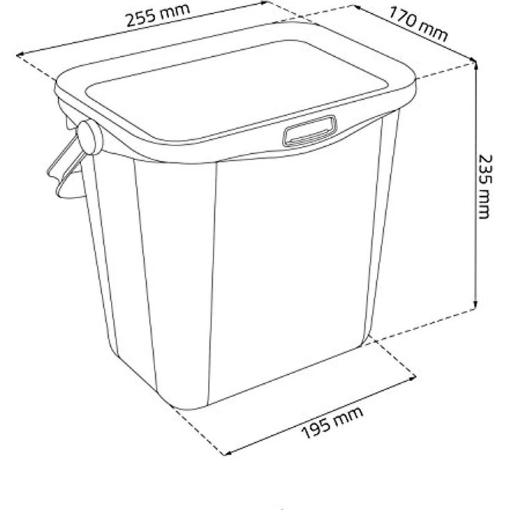 Curver MULTIBOXX 6L -ALU346-STD – Bild 3