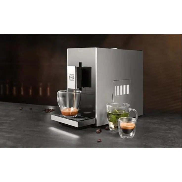 Trisa Kaffeevollautomat 6220.4212, 19-Bar-Drucksystem, Espresso, Lungo oder Americano, schwarz – Bild 3