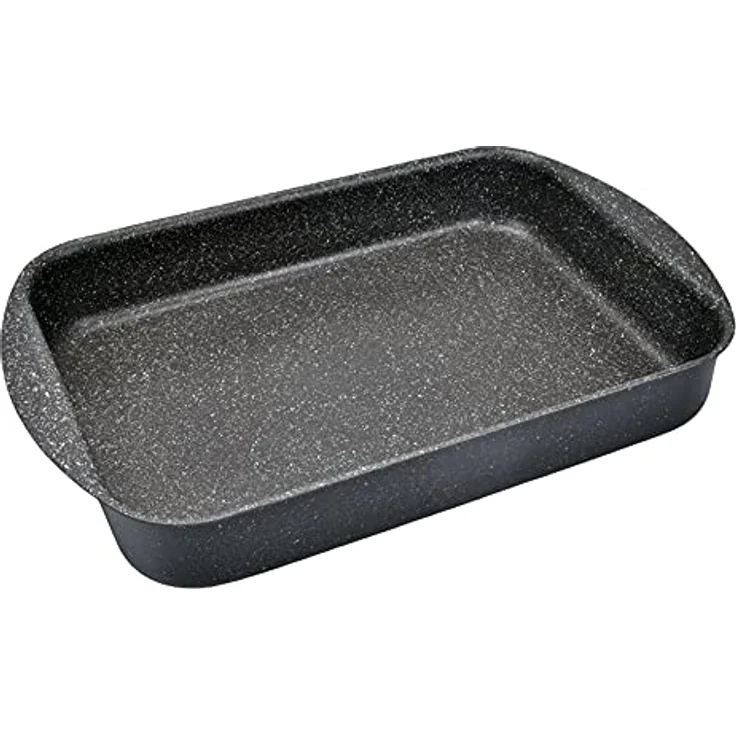 Alluflon Etnea Lasagneform, Aluminium Antihaftbeschichtung Steinoptik, Schwarz, 35 – Bild 2