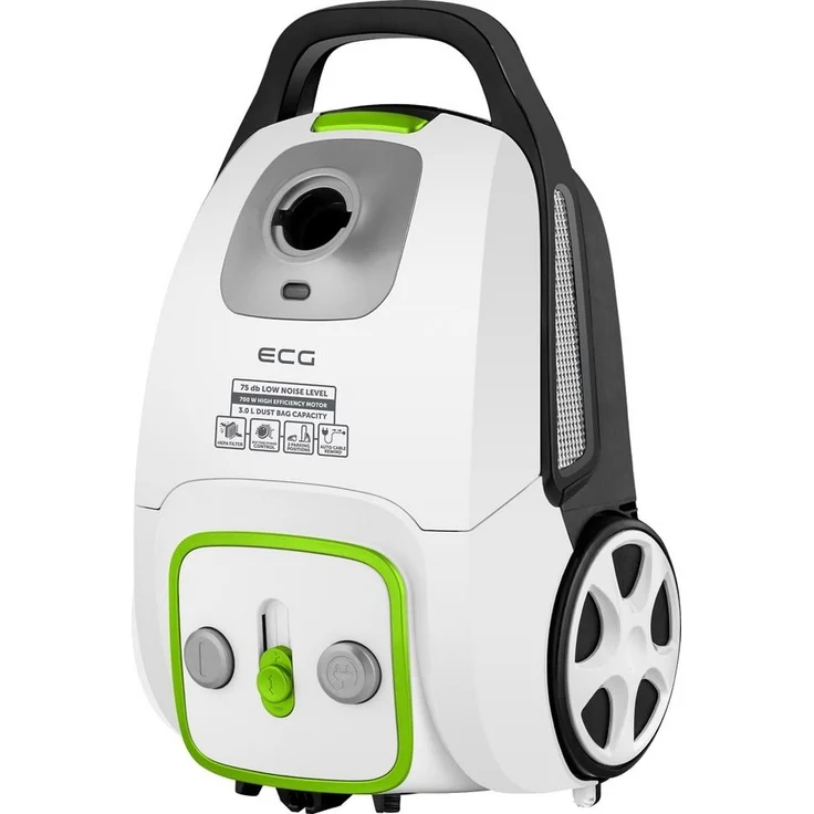 ECG Bodenstaubsauger VP S3010, 700 Watt HEPA-Filter, Staubfüllanzeige, 5 m Kabel – Bild 1