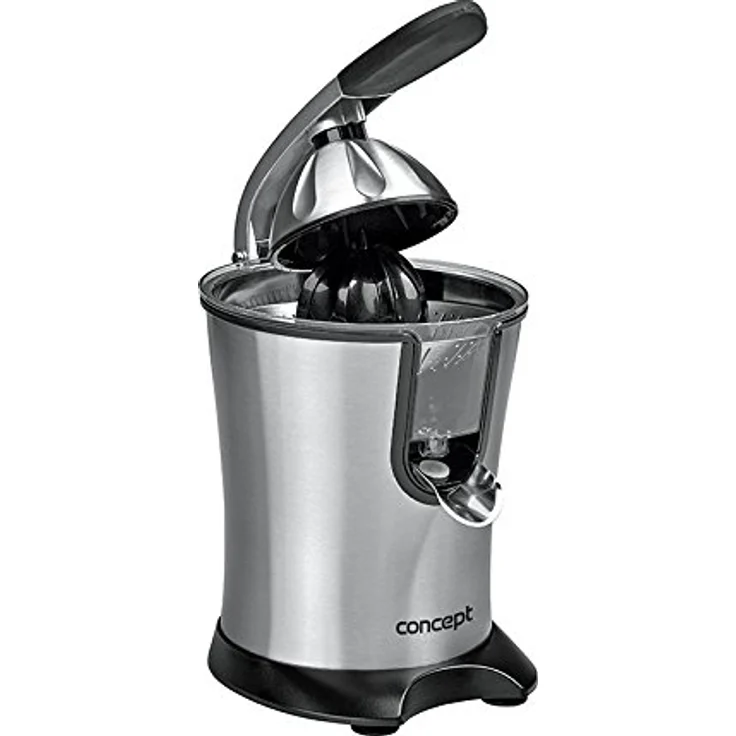 CONPT Hausgeräte 3520 Hochwertige elektrische Zitruspresse mit Hebelarm, 750ml, 160W, Edelstahl – Bild 4