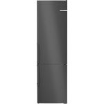Bosch KGN39VXAT Serie 4 Kühl-Gefrier-Kombination, 203 x 60 cm, 260 L Kühlen + 103 L Gefrieren, VitaFresh XXL <0 °C>, Energieeffizienzklasse A, No Frost, Hochglanz-Rückwand mit Multi Airflow