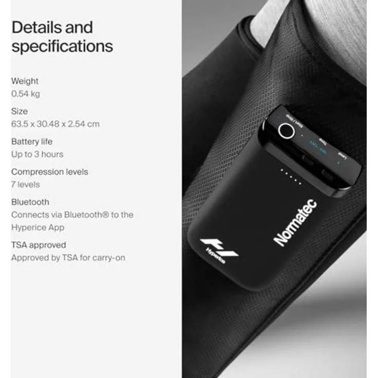Hyperice, Massagegerät, Normatec Go – Bild 5