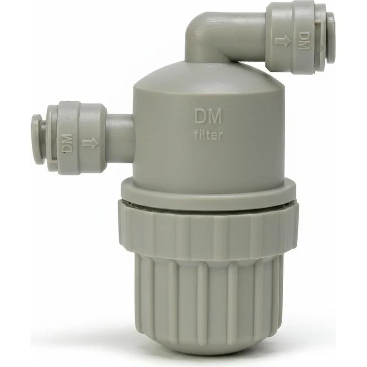 DMfit ADMF0404, Filter Strainer mit 150 Mikron Sieb, auswaschbar, 1/4" QC Anschluss
