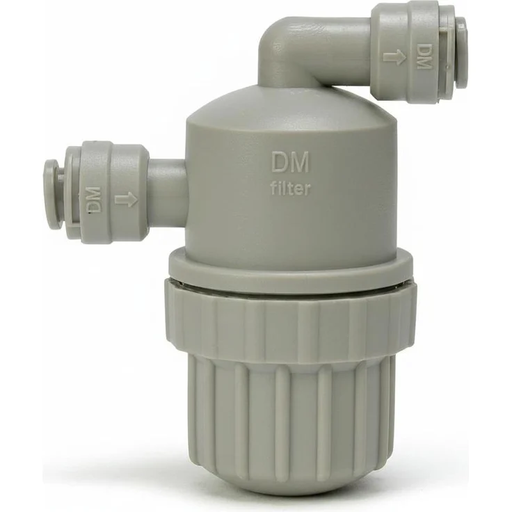DMfit ADMF0404, Filter Strainer mit 150 Mikron Sieb, auswaschbar, 1/4" QC Anschluss