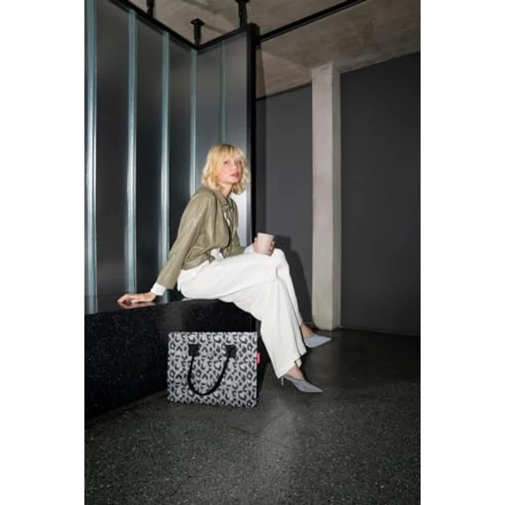 REISENTHEL® Shopper Daily Shopper - Moderner Shopper 42 cm (leo nero) – Bild 4