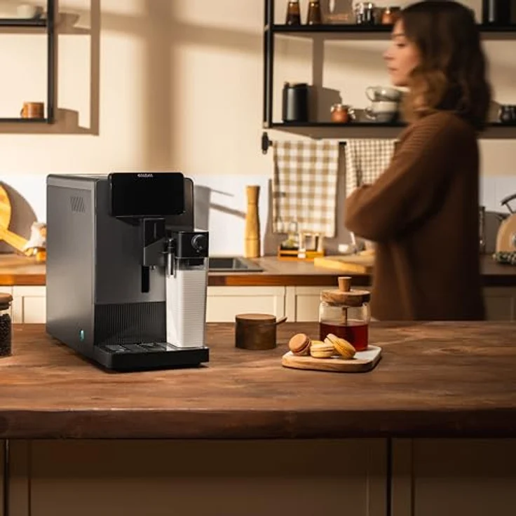 Cecotec Kaffeemaschine Cremmaet Latte 19Bar Inox, vollautomatische Espressomaschine mit 1,1 L Wassertank für Kaffeebohnen – Bild 12