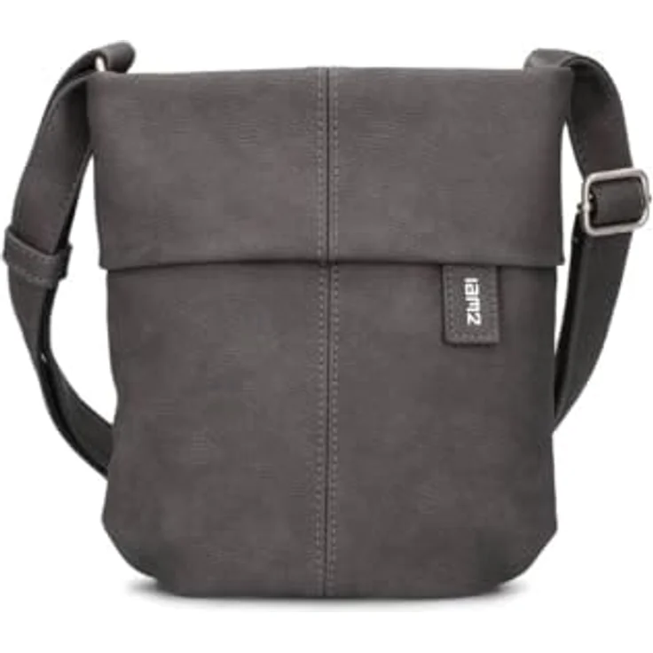 Zwei Mademoiselle.M Umhängetasche 22 cm, elegante Handtasche in Schwarz – Bild 2