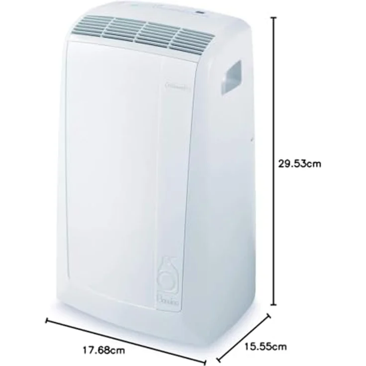 De'Longhi PAC N90 Eco Silent tragbare Klimaanlage, 2500, weiss – Bild 4
