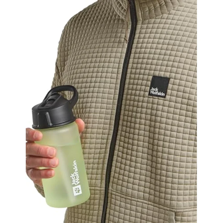 Jack Wolfskin SAIMA STRAW 0.5L, auslaufsichere Trinkflasche mit griffiger Hülle – Bild 4