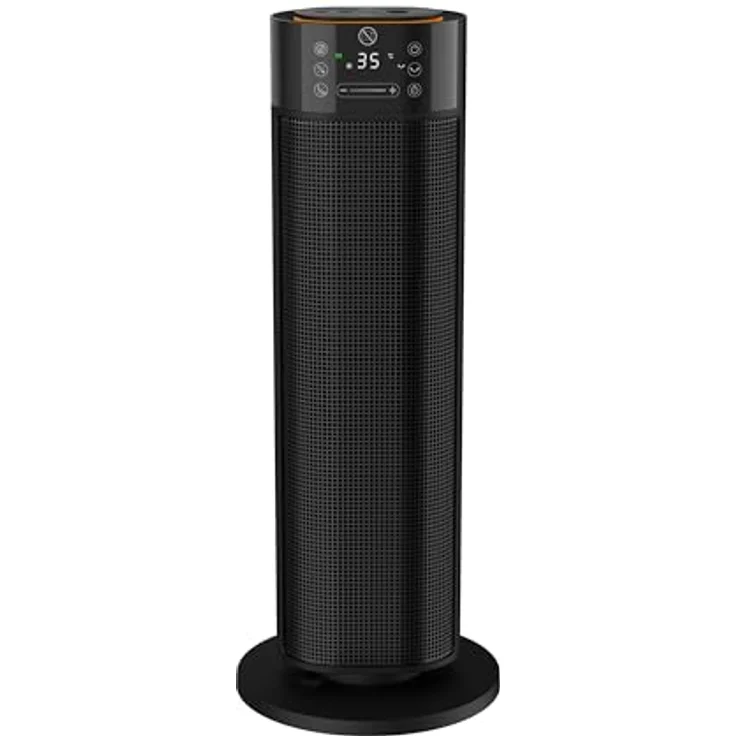 Fakir HT 1000 2in1 Turmheizlüfter, Heizlüfter mit Schwarz Finish – Bild 3