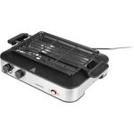 SilverCrest Tischgrill SILVERCREST® Multifunktionsgrill Grill mit Kebabfunktion, 1600 W, Edelstahl-Ausführung