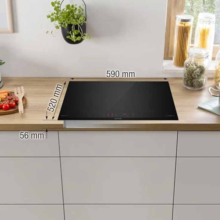Gorenje GI6401BCE, Induktionskochfeld mit PowerBoost und Kindersicherung, schwarz – Bild 3