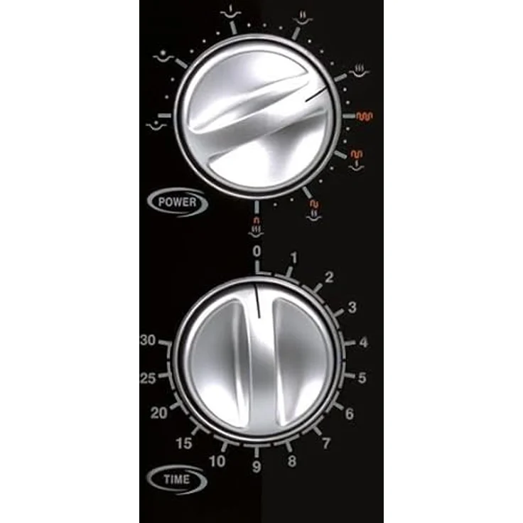 Trisa Electronics Mikrowelle, Silber, Metall, 32.50x26.50x45.50 cm, Garraumbeleuchtung, automatische Auftaufunktion, Timerfunktion – Bild 3