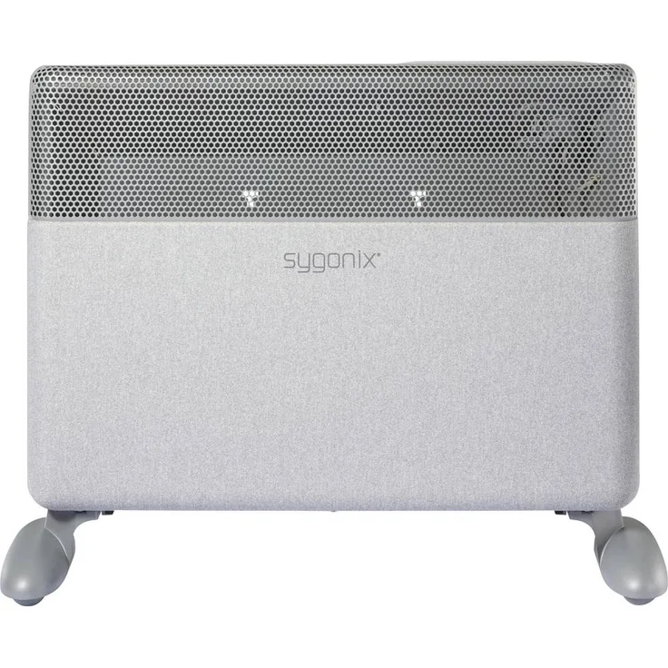 Sygonix SY-6770694 Heizgerät, Heizlüfter für 18 m², grau