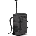 Normani Reisetrolley mit Rucksackfunktion, Grau, 37 l, Handgepäck, gepolstertes Laptopfach