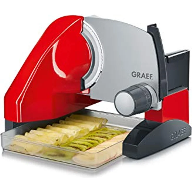 Graef Sliced Kitchen SKS 503 Allesschneider, rot – Bild 2