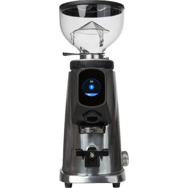 Fiorenzato AllGround Kaffeemühle, 64 mm Titanmühle mit vollgrafischem Display, stufenloser Mahlgradeinstellung, Schwarz