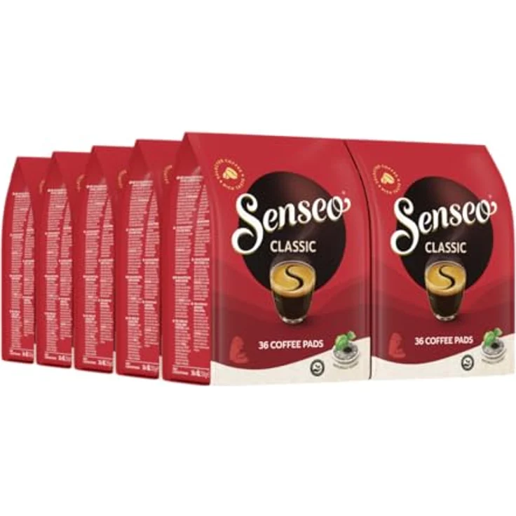 Senseo Kaffeepads Classic / Klassisch, Intensiver und Vollmundiger Geschmack, Kaffee für Kaffepadmaschinen, 360 Pads – Bild 2