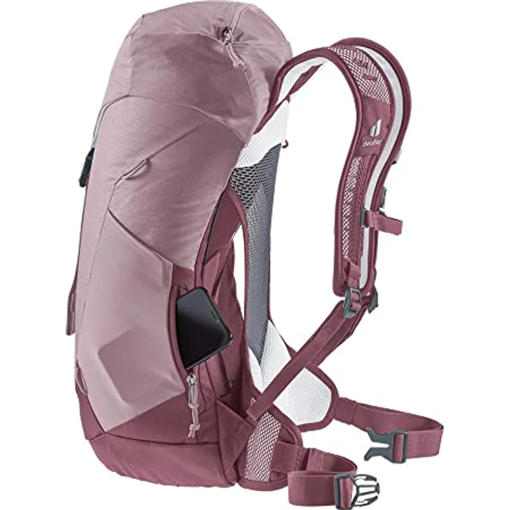 Deuter AC Lite SL, Damen Trekking  Wanderrucksack 14 Liter, grape, aubergine – Bild 5