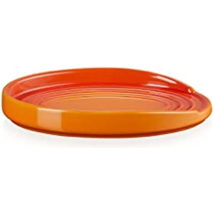Le Creuset ovale Löffelablage aus Steinzeug, Ofenrot, 71507150900099 – Bild 3