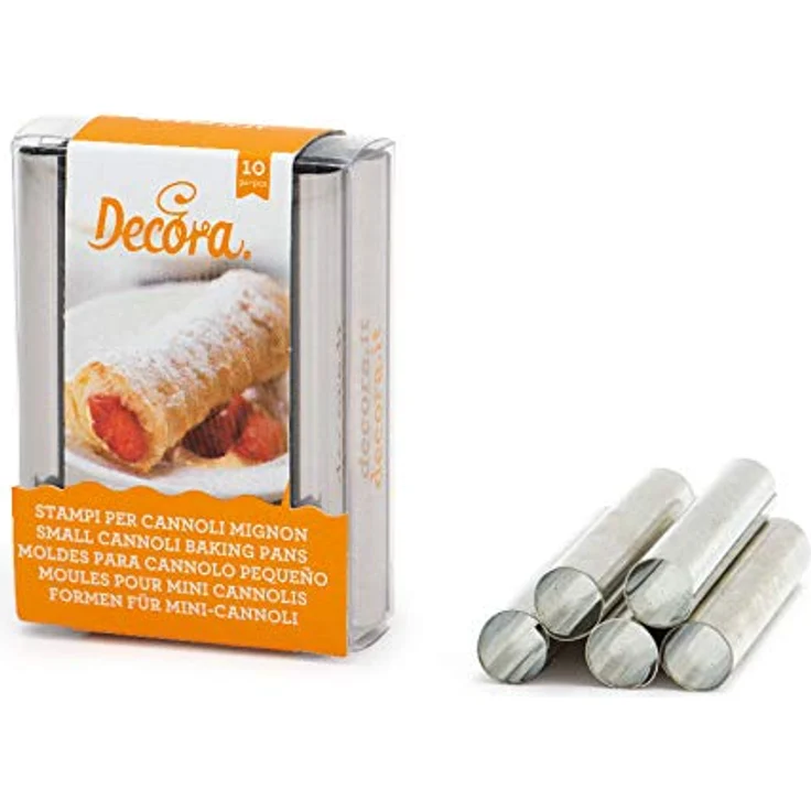 DECORA 0060201 10ER-Pack Formen FÜR Cannoli Mignon – Bild 2