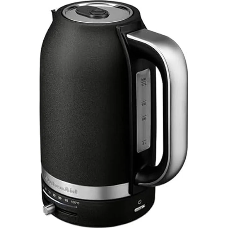 KitchenAid 5KEK1701EBK, 1,7 L Wasserkocher aus Gusseisen, variable Temperatureinstellung von 50 °C bis 100 °C, Schwarz – Bild 4