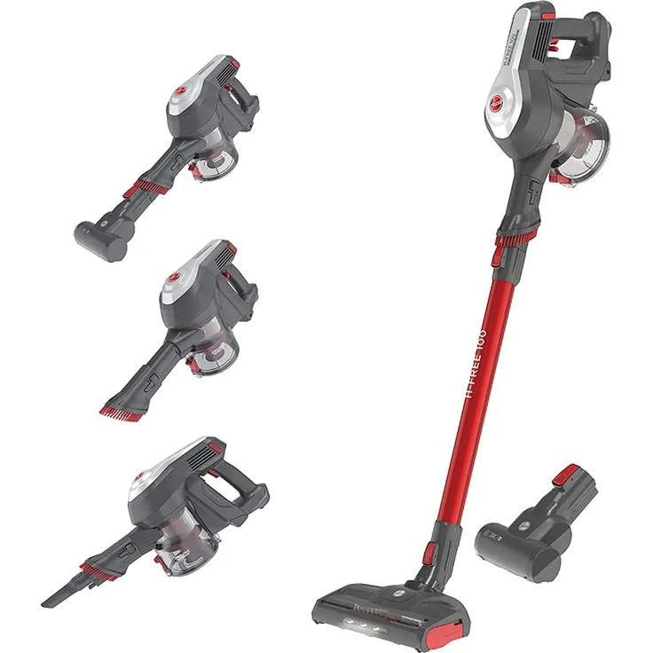 HOOVER HF122GPT 011 Handstaubsauger H-FREE 100 Pets mit Zubehör an Bord und Miniturbo-Düse ideal für Haustierbesitzer, 22 V Li-Ion-Akku – Bild 1