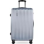 bugatti Lima Hartschalenkoffer 77,5x52x31,5 cm, 91,7L, 4-Rollen mit TSA-Schloss, Silber