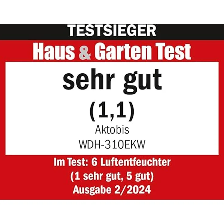 AKTOBIS WDH-310EKW Luftentfeuchter – Bild 6