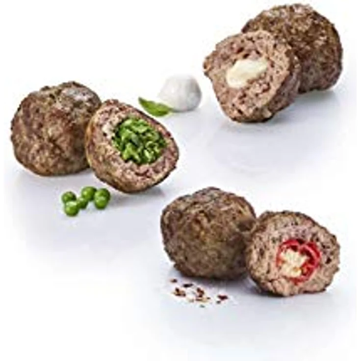 Betty Bossi Meatball Maker Set – Fleischbällchen Former zur Herstellung von saftig gefüllten Fleischklößchen ohne sich die Hände schmutzig zu machen – Bild 9