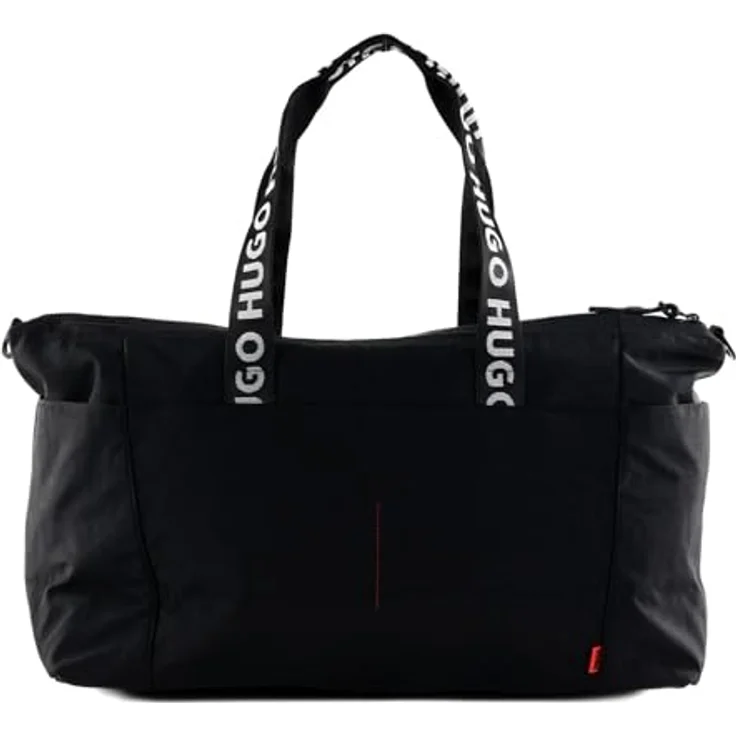Hugo Colyns Weekender Reisetasche, 50 cm, 100% Polyamid, schwarz – Bild 3