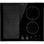 Klarstein Induktionskochfeld 4 Platten, Einbau- mit 4 Kochfelder, 7000 Watt , Herd mit Touch-Control & Timer, Glaskeramikkochfeld mit Abnehmbarem Magnetregler