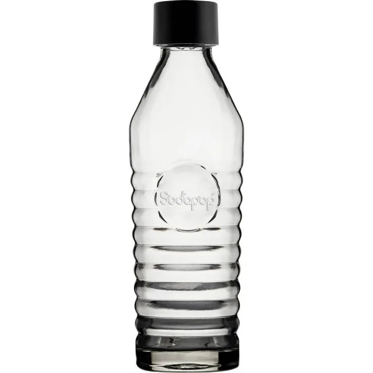 Sodapop Wassersprudler Glaskaraffe, passend für Sodapop Harold, 850 ml Fassungsvermögen
