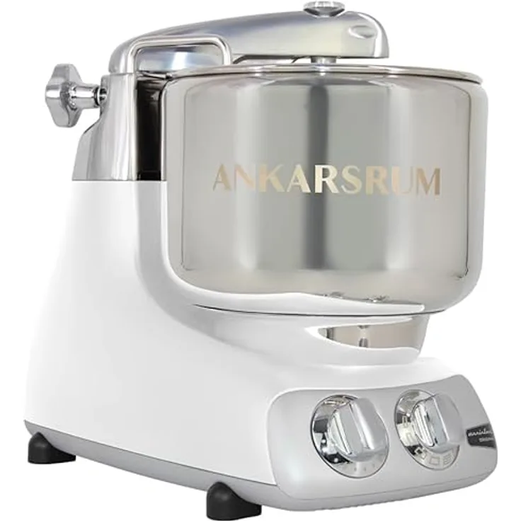Ankarsrum Original AKM6230 Küchenmaschine, Glossy White