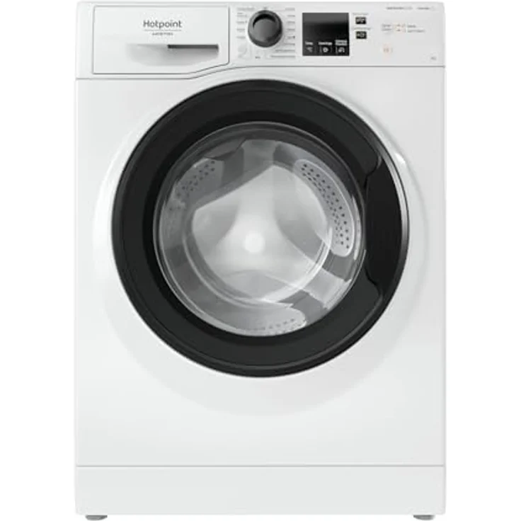 Hotpoint NF746WK IT, Frontlader Waschmaschine mit 7 kg Kapazität, 1400 RPM, Energieeffizienzklasse A, Weiß – Bild 1