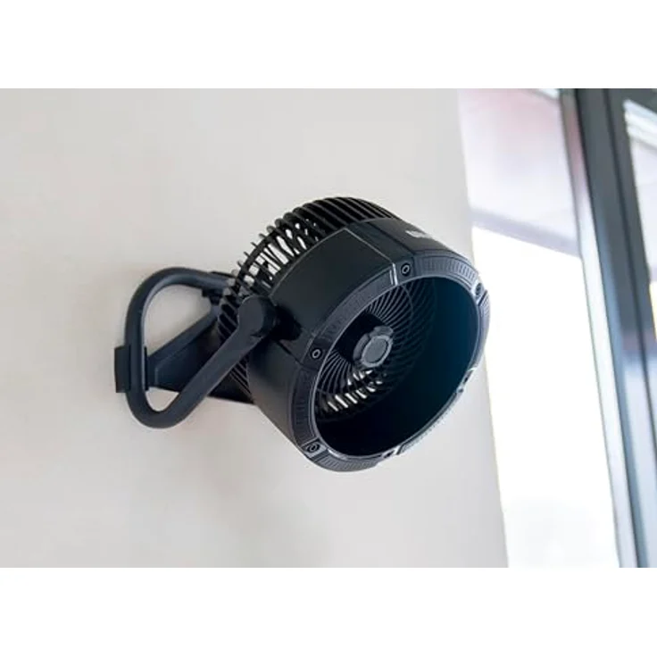 Unold Tischventilator 86655, Akkuventilator für Indoor & Outdoor, 6000 mAh, bis zu 12h Laufzeit, 4 Geschwindigkeitsstufen – Bild 3