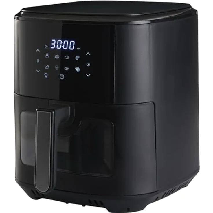 DESKI 6,5 L Heißluft-Fritteuse 1500 Watt XXL Heißluftfritteuse Friteuse Heißluftfriteuse