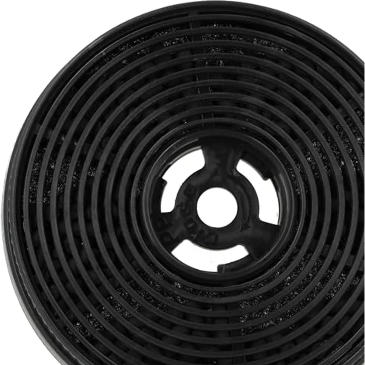 vhbw 4x Aktivkohlefilter kompatibel mit KKT KOLBE K113 -S2 BASE604ED, BASE604WED, TEL350, BASE604S Dunstabzugshaube - Schwarz – Bild 6