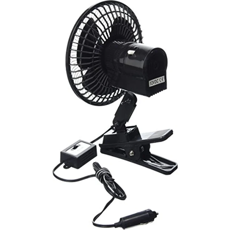 All Ride 12V Auto Ventilator, Standventilator für kühle Luft im Fahrzeug – Bild 2