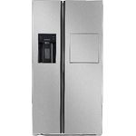 Wolkenstein WSBS590ICMEIX NoFrost Side by Side Kühl-Gefrierkombination/2-türig mit Display/556 L/NoFrost Technologie/Sehr leise mit 41 dB/Wasserspender mit Wassertank