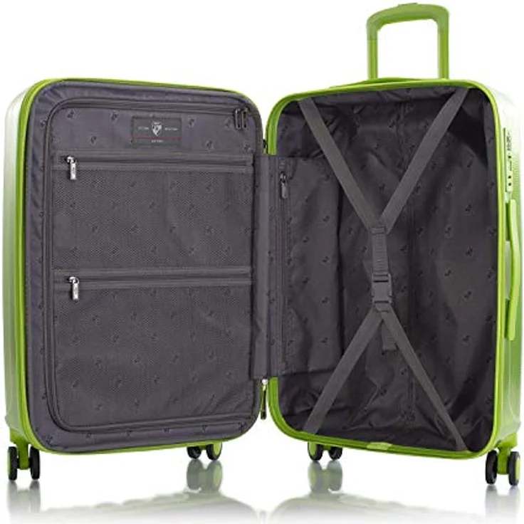 Heys Hartschalen-Trolley Astro, 53 cm, 4 Rollen, Metallic-Oberfläche, TSA-Schloss, 360°-Drehräder – Bild 3